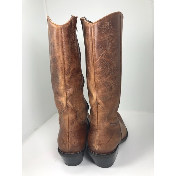 Matisse Wichita Brown Tall Mid Calf Western Boots - Picture 6 of 8